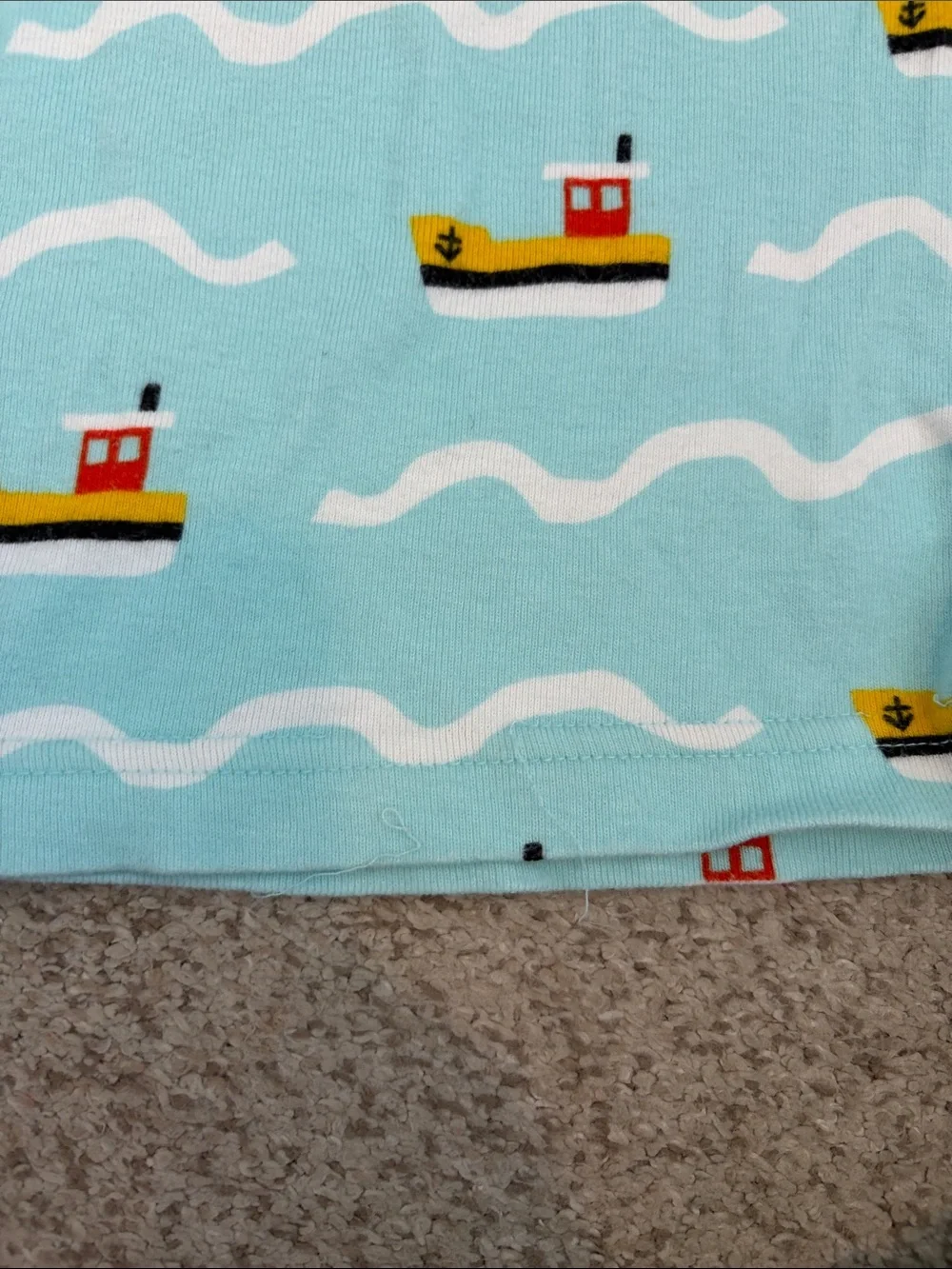 Hanna Andersson Boat PJ Set. 10